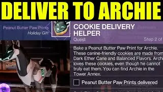 Destiny 2 - Bake a Peanut Butter Paw Print for Archie (Archie location) | cookie helper delivery