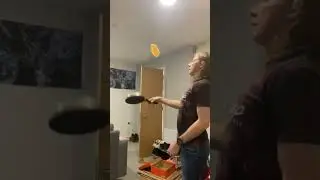 Pancake flip Trickshot WORLD RECORD?!?
