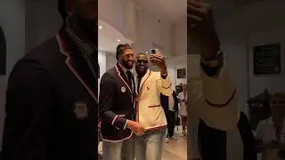 LeBron&rsquo;s #ParisOlympics journey all began with flag bearer duties in his white coat 🇺🇸 | #Shorts