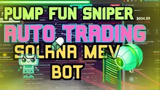 How to Use Solana Sniper Bot | Full Pump Fun MEV Bot Setup and Live Token Snipe Demo