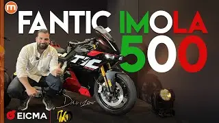Fantic Imola 500 | La sportiva per patente A2 100% italiana sfida la RS457 di Aprilia | EICMA 2024