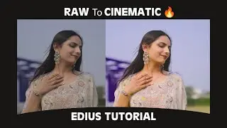 EDIUS 11 Color Grading 🔥 Before vs After | Cinematic Wedding Look | Coming Soon