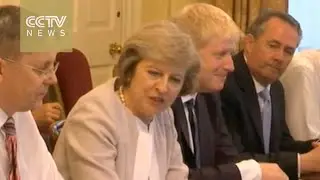 UK&rsquo;s new Prime Minister Theresa May holds first cabinet meeting
