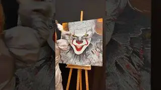 Painting Pennywise in Pop Art 🤡