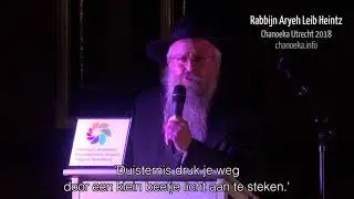 Rabbijn Heintz Chanoeka Utrecht 2018