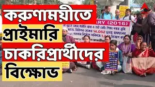 Job Seekers Protest LIVE : করুণাময়ীতে ২০১৬-র আপার প্রাইমারি চাকরিপ্রার্থীদের বিক্ষোভ।