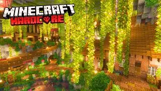 I Built The ULTIMATE Cave Base in Minecraft Hardcore