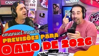 Previs&otilde;es para o Ano 2026! Emanuel Moura e David Antunes 