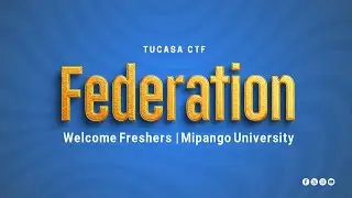 🔴#LIVE : TUCASA FEDERATION CTF | WELCOME FRESHERS | CHUO CHA MIPANGO DODOMA | 20.12.2025