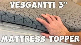 Upgrade Your Sleep with the Vesgantti 3-Inch Mattress Topper