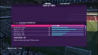 FIFA 21 Realistic Sliders Update Patch 1.19