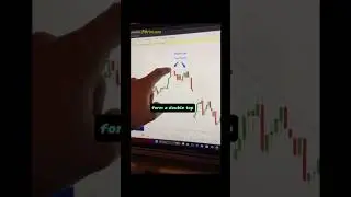 Double Top = Topo Duplo #albrooks #daytrader #trader #trading #stockmarket #stock #daytrading