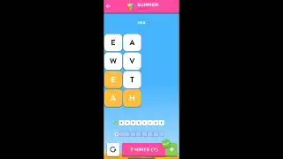 WordBrain 2 Summer Event Day 16 July 18 2021 Answers and Solutions