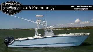 2015 Freeman 37 VH Twin 350HP Yamahas! Silver King Yachts