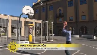 Miljöpartiets boll har landat på Per Bolunds planhalva – Här missar han öppen … - Nyhetsmorgon (TV4)