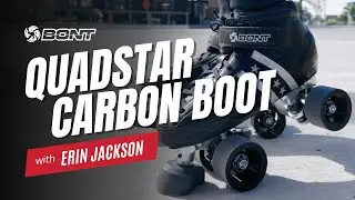 Bont Quadstar Carbon Roller Derby Skate Boot Review with Erin Jackson