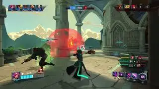 Paladins-Jogando com skin lend&aacute;ria Maeve Rave