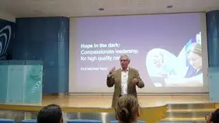 Professor Michael West at Hampshire Hospitals’ Leadership Day: Everyone’s a leader