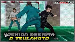 YOSHIDA DESAFIA TSUKAMOTO PARA UMA PARTIDA NA EDUCA&Ccedil;&Atilde;O FISICA || ANIMOMENTS #08 || BLOGANIME BRAZIL