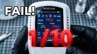 #40 Отзыв о детекторе качества воздуха Bosean (НЕ ПОКУПАЙТЕ)