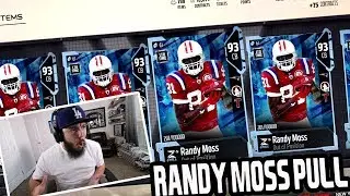 LIMITED EDITION RANDY MOSS PULL!! 3 FULL LEGEND PULLS | MADDEN 18 PACK OPENING