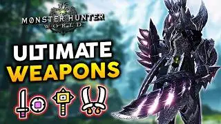 The 5 ULTIMATE Beginner Weapons in Monster Hunter World