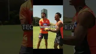 IShowSpeed Teachs American Rugby Skill to New Zealand players 👏 🙌 👌 😀  #ishowspeed #shorts