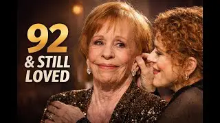 Carol Burnett Bernadette Peters Ear Tug Reunion: Emotional Tribute at 92! (Palm Royale Season 2)