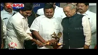 Andhra Pradesh Formation Day Celebrations | Teenmaar News | V6 Telugu News