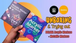 UNBOXING Doloha Acrylic + Metallic Markers! Safe on Model kits?