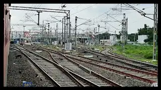 Post lockdown Announcements,Arrival  & Departure of Udyan & Goa Exp @Clean DAUND junction,tracksound