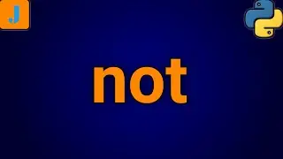 Python not operator