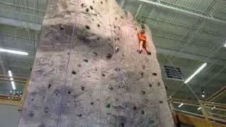Maya Climbing at REI in Dallas - 2013-03-17 Part 2
