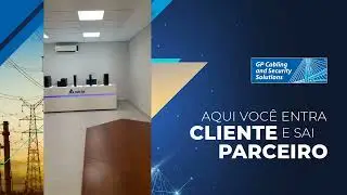 Show Room da Delta Electronics, parceira GP Cabling.