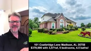 Virtual Tour of 101 Coatbridge Lane in Madison: Tim Knox, Revolved Realty Madison Alabama