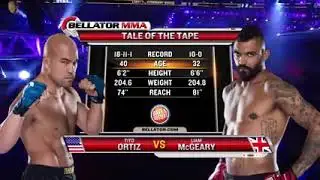 Tito Ortiz vs Liam McGeary | Bellator MMA #Legend
