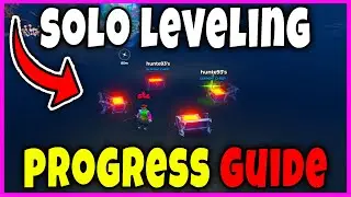 BEST PROGRESSION GUIDE for SOLO HUNTERS - BEST BUILDS, BEST STATS LEVELING FULL GUIDE Roblox