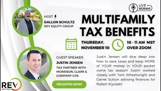 Massive Tax Benefits with Apartment Investing