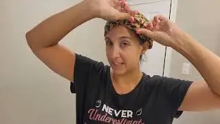Crazy Long Hair TAMED with this Silk Sleep Cap!