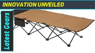 Mountain Summit Gear Horizon Cot - Best Budget Camping Cot for Comfort