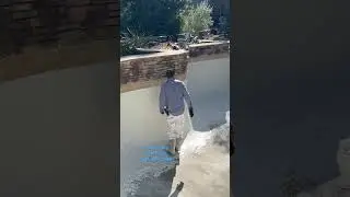 Swimming pool replaster