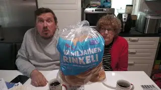 Unboxing, Mukbang, smakprovning Finska Vaniljkringlor från Lidl köpt under deras Finska Vecka