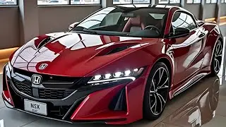 Обзор высокопроизводительного гибридного суперкара Honda NSX 2026 года: