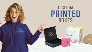 Custom Printed Boxes | 100% Quality With Free Shipping | US Packaging Company | Custom Packaging Box