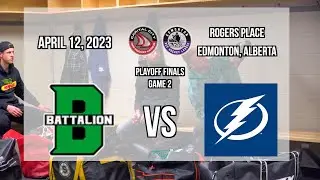 Battalion vs Chargers | CCRHL Playoffs Division 1 | Finals Game 2 | April 12, 2023