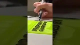 3D Printed Funny Cat Attack Sign 