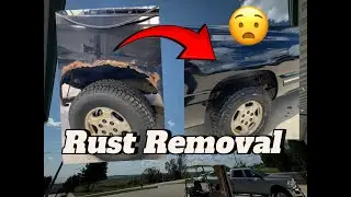 Insane rust repair on Chevy Silverado