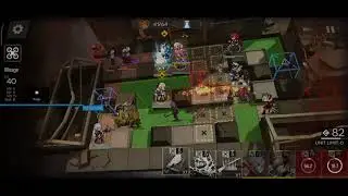 Arknights Area 6 Daily CC Max risk (No blaze, Mountain, Kalsit, Skalter )