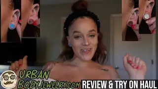 URBAN BODY JEWELRY TRY ON HAUL & REVIEW | CARIBONNITA
