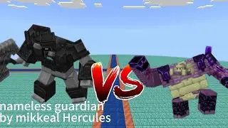 Nameless guardian by @MikkaelHercules And @M1K3YYR vs Ender watcher 